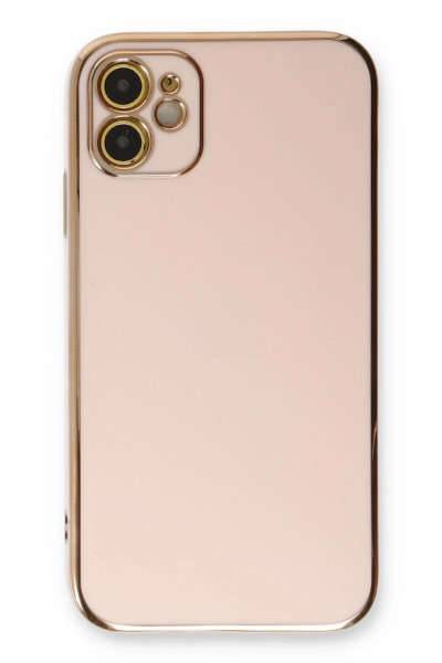Newface iPhone 11 Kılıf Volet Silikon - Pembe resmi
