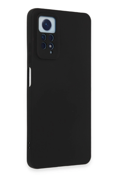 Newface Xiaomi Redmi Note 12 Pro 4G Kılıf Nano içi Kadife Silikon - Siyah resmi