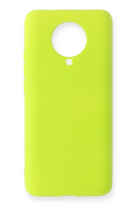 Newface Xiaomi Redmi K30 Pro Kılıf Nano içi Kadife Silikon - Sarı resmi
