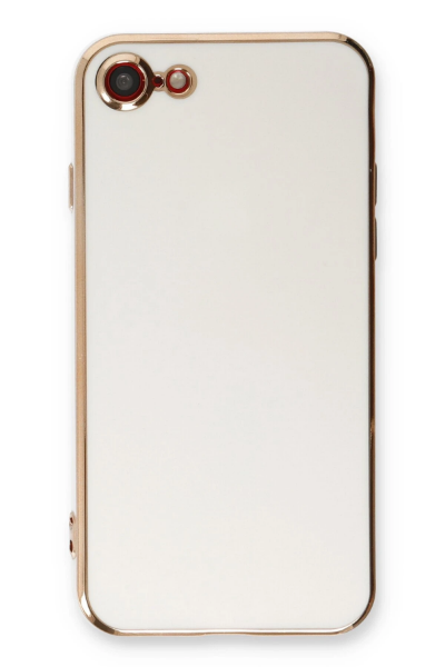 Newface iPhone 7 Kılıf Volet Silikon - Beyaz resmi