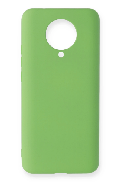 Newface Xiaomi Redmi K30 Pro Kılıf Nano içi Kadife Silikon - Yeşil resmi