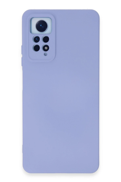 Newface Xiaomi Redmi Note 12 Pro 4G Kılıf Nano içi Kadife Silikon - Lila resmi