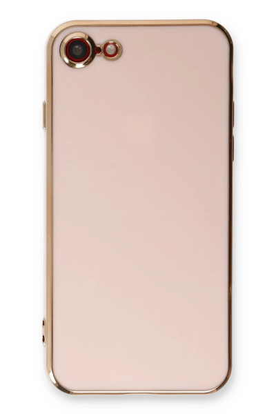Newface iPhone 7 Kılıf Volet Silikon - Pembe resmi
