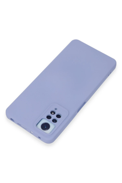 Newface Xiaomi Redmi Note 12 Pro 4G Kılıf Nano içi Kadife Silikon - Lila resmi