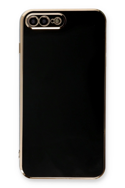 Newface iPhone 7 Plus Kılıf Volet Silikon - Siyah resmi
