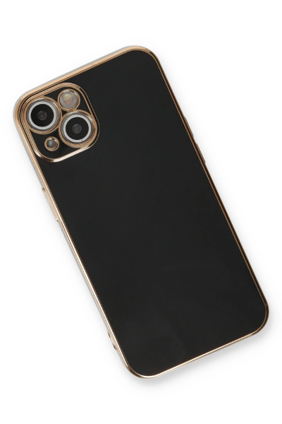 Newface iPhone 13 Kılıf Volet Silikon - Siyah resmi