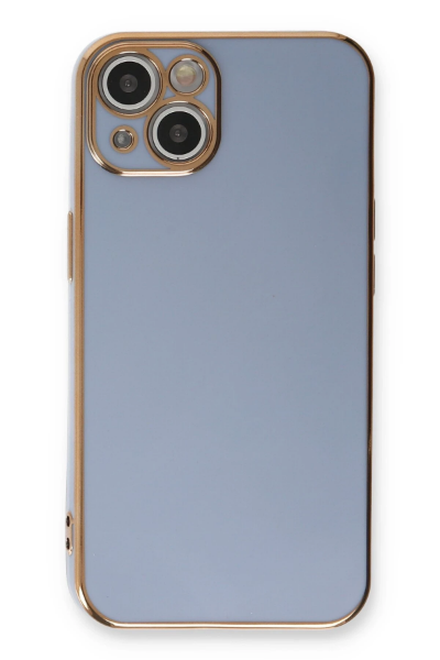 Newface iPhone 13 Kılıf Volet Silikon - Mavi resmi