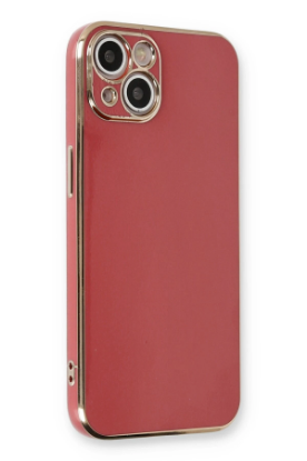 Newface iPhone 13 Kılıf Volet Silikon - Kırmızı resmi