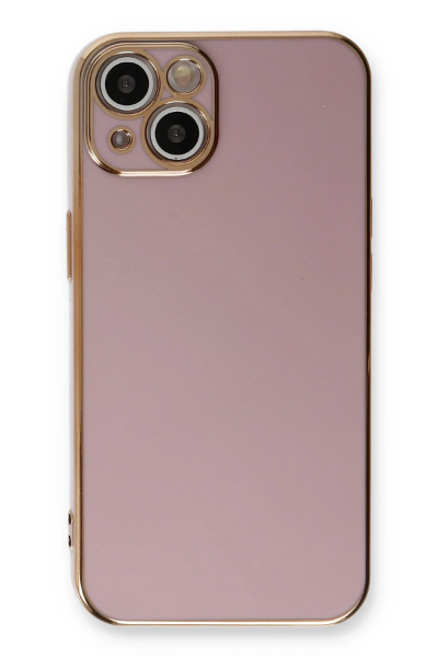 Newface iPhone 13 Kılıf Volet Silikon - Mor resmi