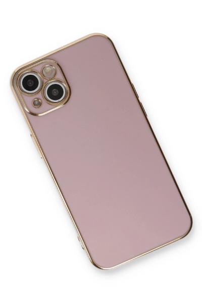 Newface iPhone 13 Kılıf Volet Silikon - Mor resmi