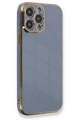 Newface iPhone 13 Pro Kılıf Volet Silikon - Mavi resmi