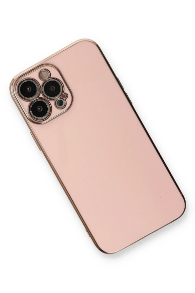 Newface iPhone 13 Pro Kılıf Volet Silikon - Pembe resmi