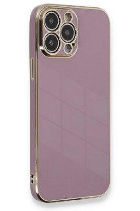 Newface iPhone 13 Pro Kılıf Volet Silikon - Mor resmi