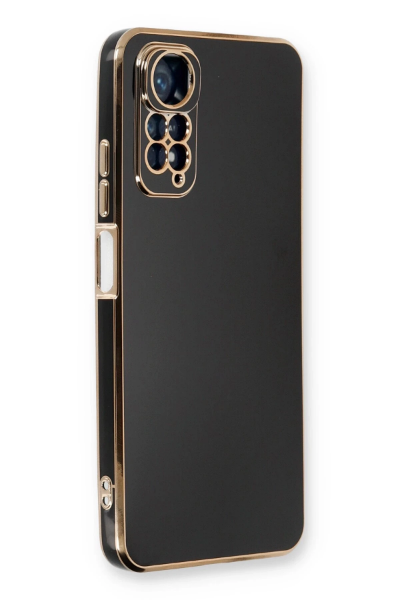 Newface Xiaomi Redmi Note 11 Kılıf Volet Silikon - Siyah resmi