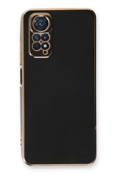 Newface Xiaomi Redmi Note 11 Kılıf Volet Silikon - Siyah resmi