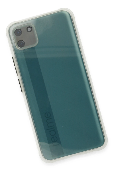 Newface Realme C11 Kılıf Miami Şeffaf Silikon - Şeffaf resmi