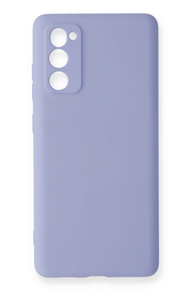 Newface Samsung Galaxy S20 FE Kılıf Nano içi Kadife Silikon - Lila resmi
