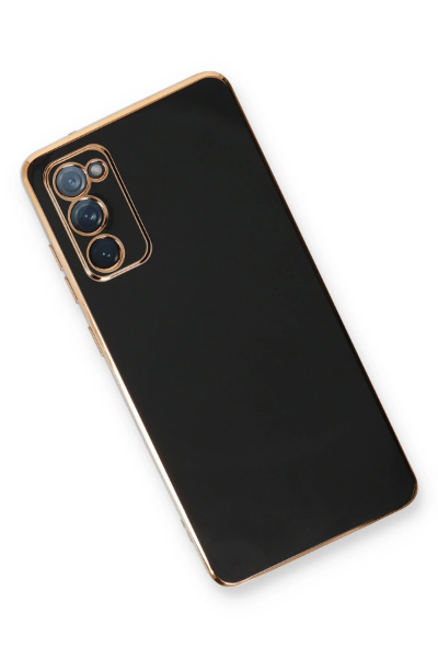 Newface Samsung Galaxy S20 FE Kılıf Volet Silikon - Siyah resmi