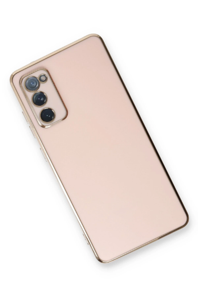 Newface Samsung Galaxy S20 FE Kılıf Volet Silikon - Pembe resmi