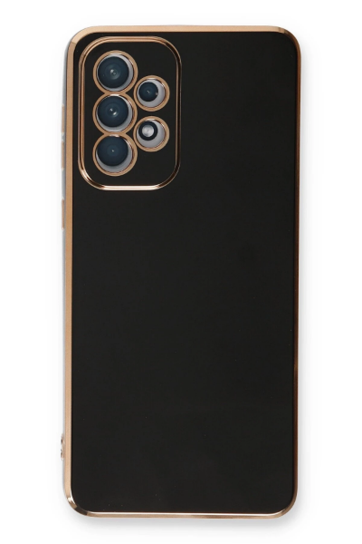 Newface Samsung Galaxy A33 5G Kılıf Volet Silikon - Siyah resmi