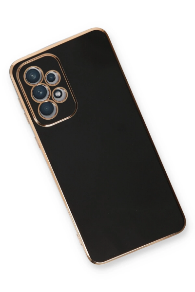 Newface Samsung Galaxy A33 5G Kılıf Volet Silikon - Siyah resmi