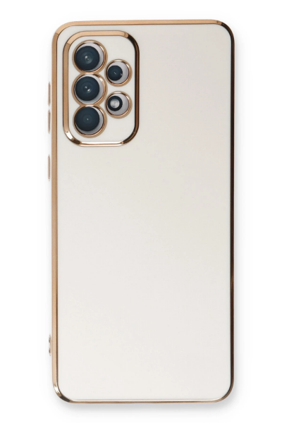 Newface Samsung Galaxy A33 5G Kılıf Volet Silikon - Beyaz resmi