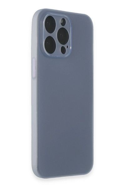 Newface iPhone 15 Pro Kılıf Puma Silikon - Mavi resmi