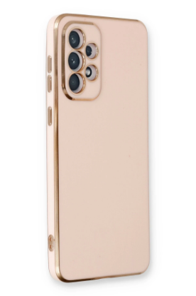 Newface Samsung Galaxy A53 5G Kılıf Volet Silikon - Pembe resmi