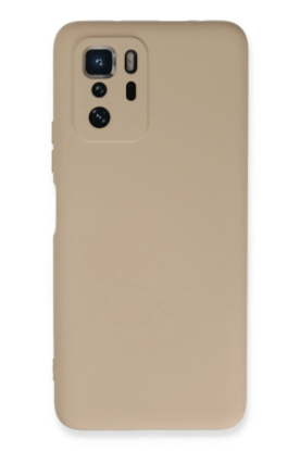 Newface Xiaomi Poco X3 GT Kılıf Nano içi Kadife Silikon - Pudra resmi