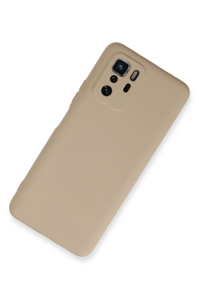 Newface Xiaomi Poco X3 GT Kılıf Nano içi Kadife Silikon - Pudra resmi