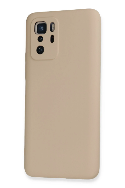 Newface Xiaomi Poco X3 GT Kılıf Nano içi Kadife Silikon - Pudra resmi