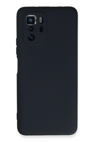 Newface Xiaomi Poco X3 GT Kılıf Nano içi Kadife Silikon - Lacivert resmi