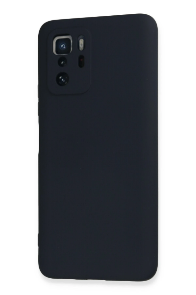 Newface Xiaomi Poco X3 GT Kılıf Nano içi Kadife Silikon - Lacivert resmi