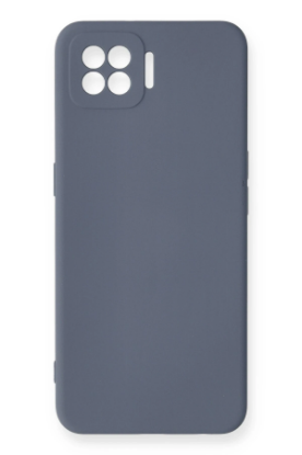 Newface Oppo A73 Kılıf Nano içi Kadife Silikon - Gri resmi