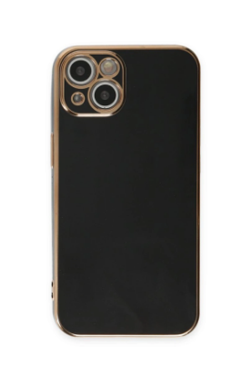 Newface iPhone 15 Kılıf Volet Silikon - Siyah resmi