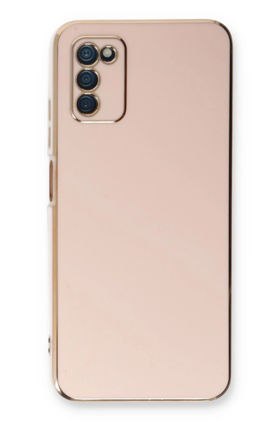 Newface Samsung Galaxy A03S Kılıf Volet Silikon - Pembe resmi