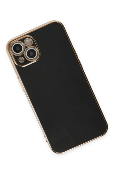 Newface iPhone 15 Kılıf Volet Silikon - Siyah resmi