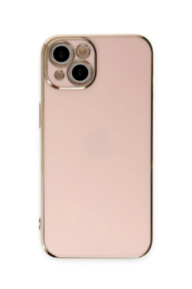 Newface iPhone 15 Kılıf Volet Silikon - Pembe resmi