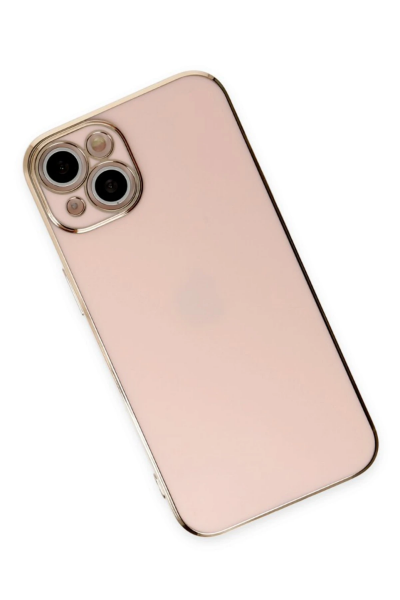 Newface iPhone 15 Kılıf Volet Silikon - Pembe resmi