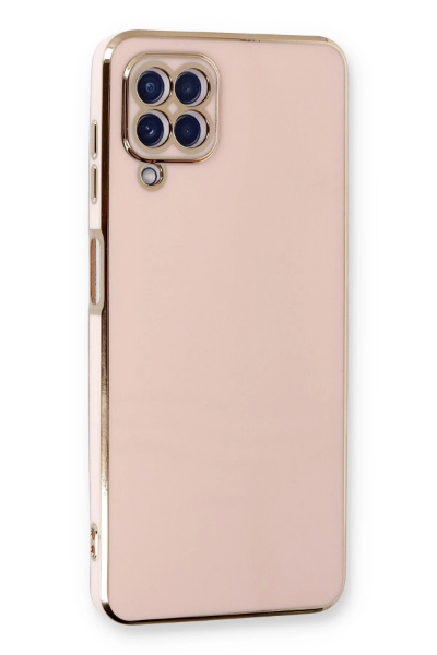 Newface Samsung Galaxy A22 Kılıf Volet Silikon - Pembe resmi