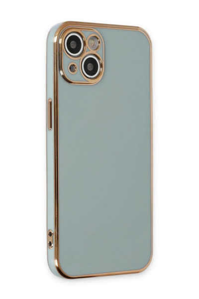 Newface iPhone 15 Kılıf Volet Silikon - Açık Yeşil resmi