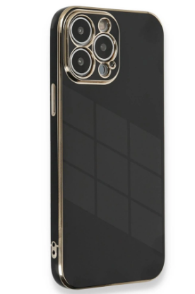 Newface iPhone 15 Pro Kılıf Volet Silikon - Siyah resmi