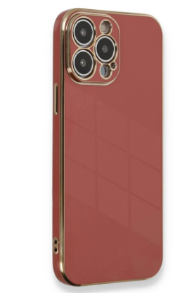 Newface iPhone 15 Pro Kılıf Volet Silikon - Kırmızı resmi