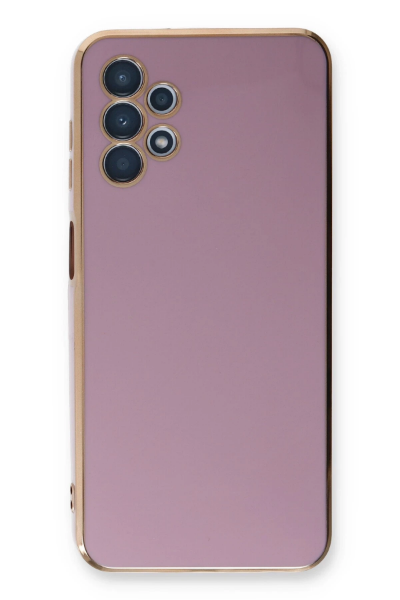 Newface Samsung Galaxy A13 4G Kılıf Volet Silikon - Mor resmi