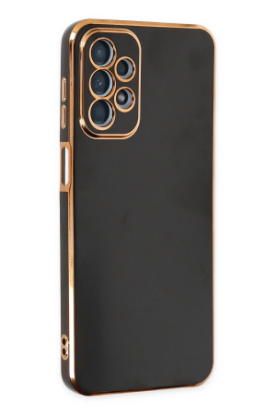 Newface Samsung Galaxy A23 4G Kılıf Volet Silikon - Siyah resmi