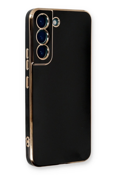 Newface Samsung Galaxy S21 FE Kılıf Volet Silikon - Siyah resmi