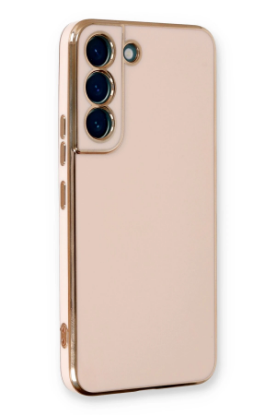 Newface Samsung Galaxy S22 Plus Kılıf Volet Silikon - Pembe resmi