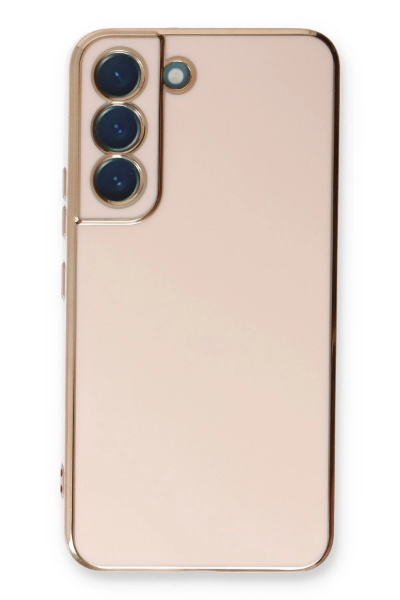 Newface Samsung Galaxy S22 Plus Kılıf Volet Silikon - Pembe resmi