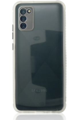 Newface Samsung Galaxy A02S Kılıf Miami Şeffaf Silikon - Şeffaf resmi