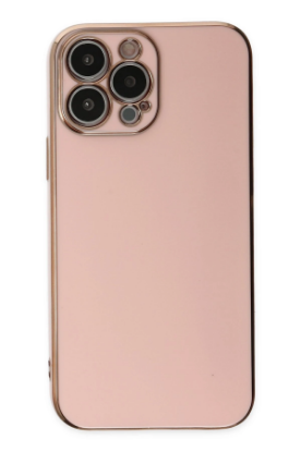 Newface iPhone 15 Pro Max Kılıf Volet Silikon - Pembe resmi